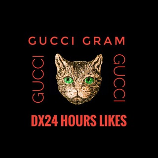 Логотип @guccicat - Gucci Cat 24:00 Likes