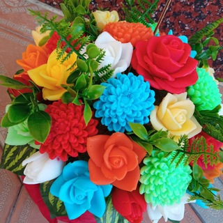 Логотип @gullardunyosi016 - ЦВЕТОВ ИЗ МЫЛА🌺🌺🌺🌺🌺🌺