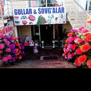 Логотип @gullarhadiyalar - Gullar🌹💐 Hadiyalar 🧸🎉🍫🎁