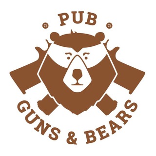 Логотип @gunsandbears - Guns & Bears PUB