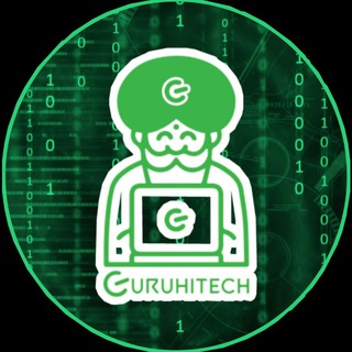 Логотип @guruhitech - 🅶🆄🆁🆄🄷🄸🅃🄴🄲🄷.ᶜᵒᵐ