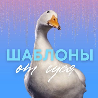 Логотип @gus_content - Шаблоны от гуся | SMM | Контент | Монтаж | Мемы