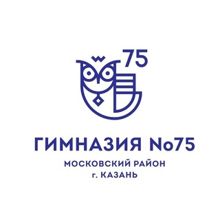 Логотип @gym75kzn - Гимназия №75 г. Казань
