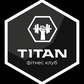 Логотип @gymua - TITAN - твій фітнес клуб 💪😉