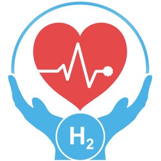 Логотип @h2medic - Молекулярный водород и здоровье ❤️