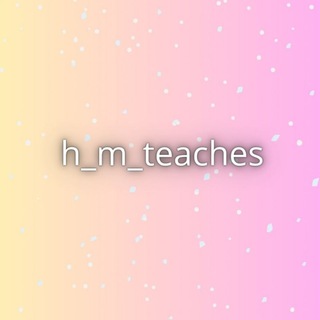 Логотип @h_m_teaches - h.m teaches