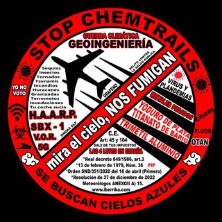 Логотип @haarpgeoingenieriachemtrails - HAARP geoingenieria chemtrails y radiación