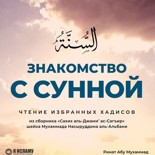 Логотип @hadisi_sunna - Знакомство с Сунной