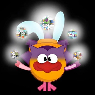 Логотип @hahasharik - Хахашарик 📚