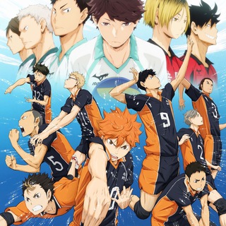 Логотип @haikyuuseasons1to4 - Волейбол!! | Haikyuu!! Сезоны 1–4