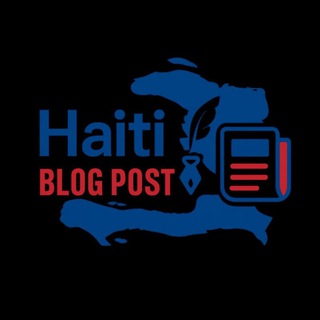 Логотип @haitiblogpost_509 - Haïti Blog Post 📰🇭🇹