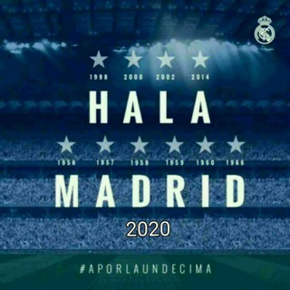 Логотип @hala_madrid_grupp - 🏆⚽HALA MADRID|🏠STAY HOME