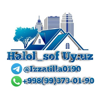 Логотип @halol_sofuy - HALOL_SOF UY RASMIY GURUH