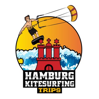 Логотип @hamburgkitesurfing - Hamburg Kitesurfing Trips