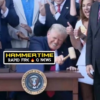 Логотип @hammertimeqnews - HammerTime 🔨 - Rapid 🔥 Fire Q News