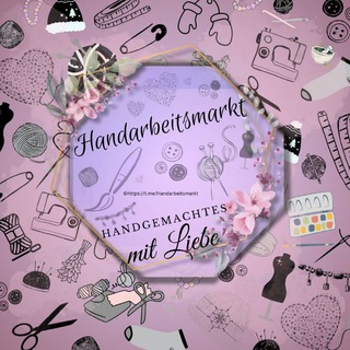 Логотип @handarbeitsmarkt - Handarbeitsmarkt mit Tauschbörse
