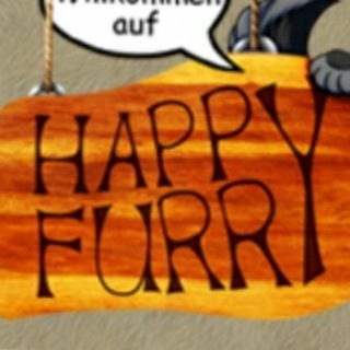 Логотип @happyfurry - Happy Furry Telegram (offiziell) SFW