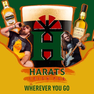 Логотип @harats_nasadovoi - 🍀HARAT'S PUB Большая Садовая | Ростов-на-Дону🍀