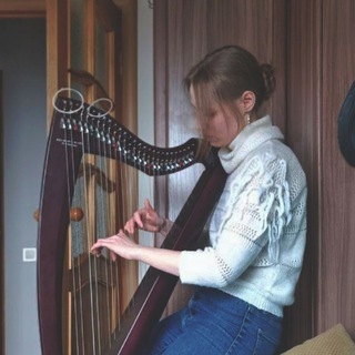 Логотип @harping_on - Дела арфовые | кельтская/леверсная арфа