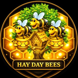 Логотип @haydaygift - HAY DAY BEES 🐝