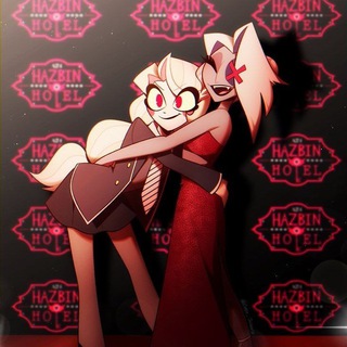 Логотип @hazbinstick - Отель Хазбин и Адский Босс стикеры