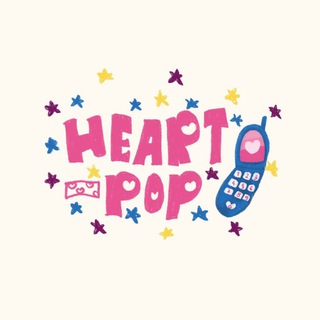 Логотип @heartriot - heart-pop!
