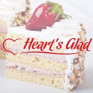 Логотип @heartsglad - Heart`s Glad 🎂 Кондитерский дом в Бухаре