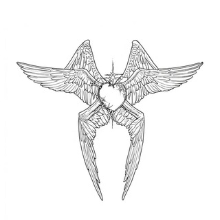 Логотип @heavenandlove - Джизус // Heaven and Love