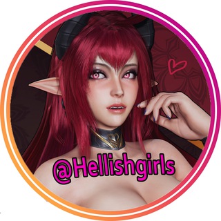 Логотип @hellishgirls - Колекция адских девушек