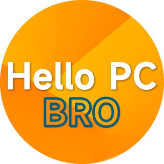 Логотип @hellopcbro - Hello PC BRO