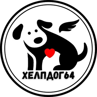 Логотип @help_dog64 - ХелпДог64 | Маленький город в поле