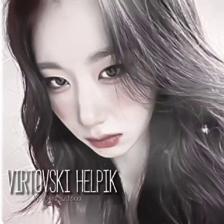 Логотип @helpik_v_virte - - 𝒗𝒊𝒓𝒕𝒐𝒗𝒔𝒌𝒊 𝒉𝒆𝒍𝒑𝒊𝒌 - ☕ Хэлп от Лины