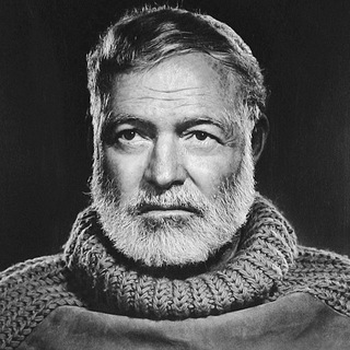 Логотип @hemingwaytg - Telegram Хемингуэя