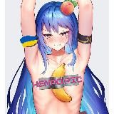 Логотип @henro_pic - 💙HEnRO.pic ¦ Хентайро💛 18+