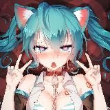 Логотип @hentai_russ - Хентай RUS / Hentai на русском 18+ | аниме арты чёрный пёс Ранс 01: В поисках Хикари Isekai Harem Monogatari