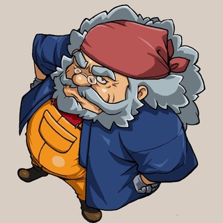 Логотип @hentaioldman - Old men 18+ art.