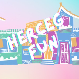 Логотип @hercegfun - Herceg Fun / Что делать в Херцег-Нови?