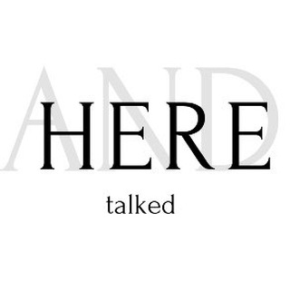 Логотип @hereandtalked - HEREANDTALKED | ВОТ И ПОГОВОРИЛИ