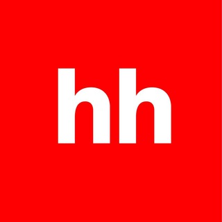 Логотип @hh_news_hr - hh.ru для HR