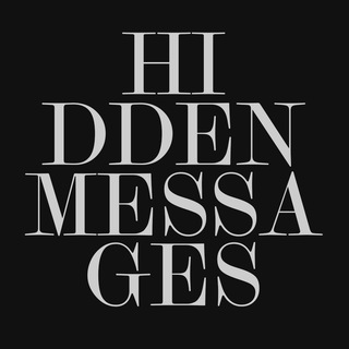 Логотип @hidden1001messages - Hidden Messages
