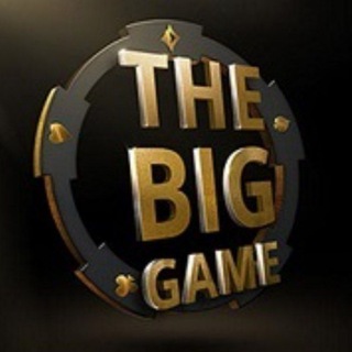 Логотип @hide_poker - «Большая игра» THE BIG GAME