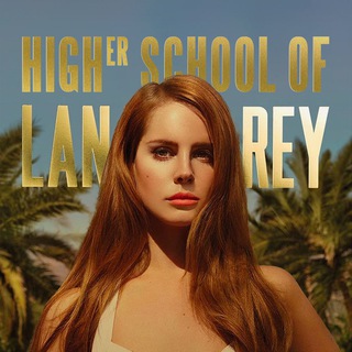 Логотип @higherschooloflanadelrey - high(er) school of lana del rey