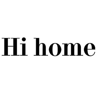 Логотип @hihome_ru - Hi home Россия
