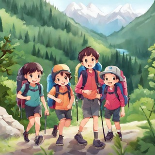 Логотип @hikingchildrenchannel - Cyprus hiking children