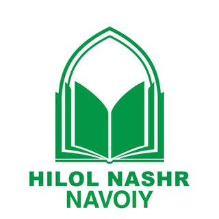 Логотип @hilolnashr_navoiy - Hilol Nashr _ Navoiy