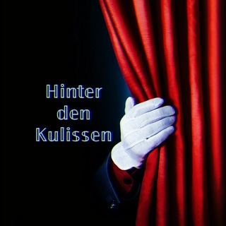 Логотип @hinter_den_kulissen - ℍ𝕚𝕟𝕥𝕖𝕣 𝕕𝕖𝕟 𝕂𝕦𝕝𝕚𝕤𝕤𝕖𝕟