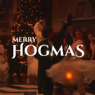 Логотип @hogmas - MERRY HOGMAS