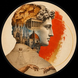Логотип @homoculturalis - HOMO CULTURALIS. История человека, рассказанная через искусство.
