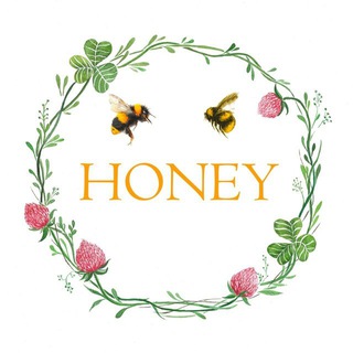 Логотип @honey_flowers_uz - Honey Flowers 💛🐝 Цветы Ташкент