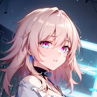 Логотип @honkai_rail - Уголок Март-7 | Honkai: Star Rail